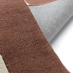 Tapis de laine - Gaya Hand Tufted Wool Premium (crème/marron)