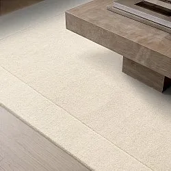 Tapis de laine - Gaya Hand Tufted Wool Premium (crème/blanc)