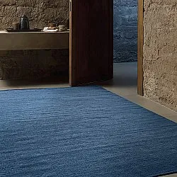 Tapis en laine - Hamilton (bleu marine)