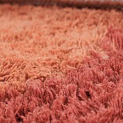 Tapis de laine - Khenifra Handknot Wool Premium (orange/rouge)