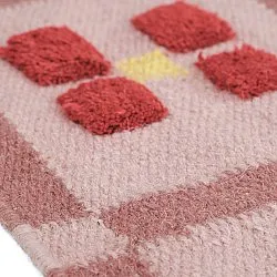 Tapis de laine - Lausanne Flatweave Tufted Premium (rose)