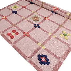 Tapis de laine - Lausanne Flatweave Tufted Premium (rose)