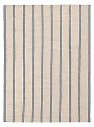 Tapis de laine - Luton (denim délavé/blanc)