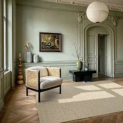 Tapis en laine - Monastir (beige/blanc)
