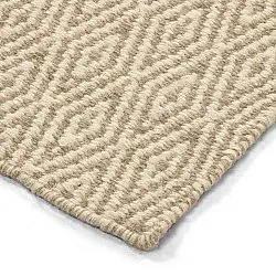 Tapis en laine - Monastir (beige/blanc)