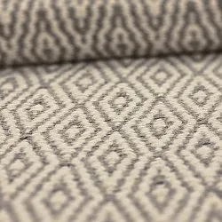 Tapis en laine - Monastir (gris/blanc)