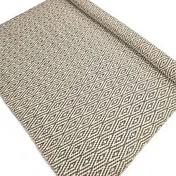 Tapis en laine - Monastir (gris/blanc)
