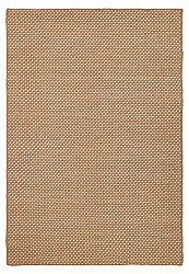 Tapis en laine - Ovelia (marron/blanc)