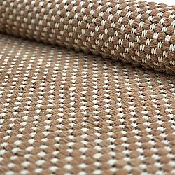 Tapis en laine - Ovelia (marron/blanc)