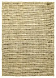 Tapis de laine - Ovelia (jaune/blanc)