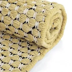 Tapis de laine - Ovelia (jaune/blanc)