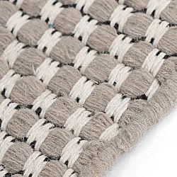 Tapis de laine - Ovelia (taupe/blanc)