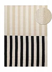 Tapis de laine - Peniche (crème/beige)