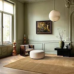 Tapis en laine - Rozel Handloom Wool Premium (beige)
