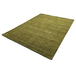 Tapis en laine - Rozel Handloom Wool Premium (vert mousse)