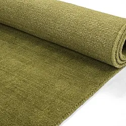 Tapis en laine - Rozel Handloom Wool Premium (vert mousse)
