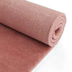 Tapis de laine - Rozel Handloom Wool Premium (rouge poussiéreux)