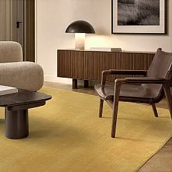 Tapis de laine - Rozel Handloom Wool Premium (ocre)