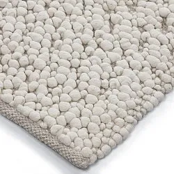 Tapis de laine - Sala Irregular Wool Bubble (crème)