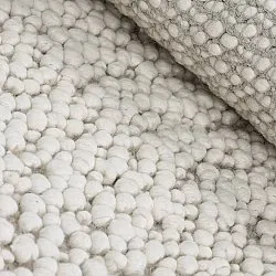 Tapis de laine - Sala Irregular Wool Bubble (crème)