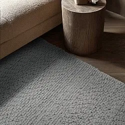 Tapis de laine - Sala Irregular Wool Bubble (gris clair mélangé)