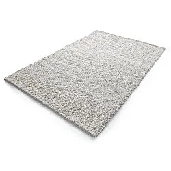 Tapis de laine - Sala Irregular Wool Bubble (gris clair mélangé)