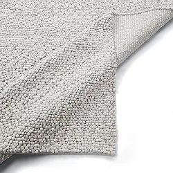 Tapis de laine - Sala Irregular Wool Bubble (gris clair mélangé)