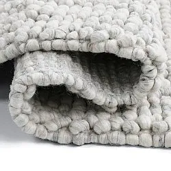 Tapis de laine - Sala Irregular Wool Bubble (gris clair mélangé)