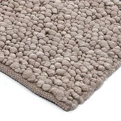 Tapis de laine - Sala Irregular Wool Bubble (taupe/blanc mélange)
