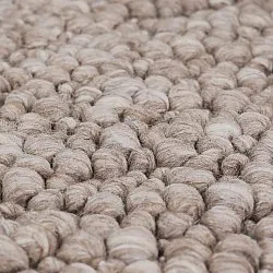 Tapis de laine - Sala Irregular Wool Bubble (taupe/blanc mélange)