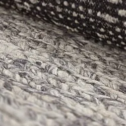 Tapis en laine - Talvia Braided Wool (gris foncé)