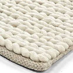 Tapis en laine - Talvia Braided Wool (blanc cassé)