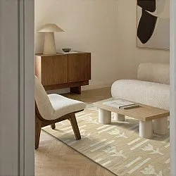 Tapis de laine - Tomar (beige/crème)