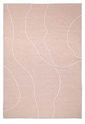 Tapis de laine - Viseu (rose poudré)