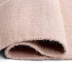 Tapis de laine - Viseu (rose poudré)