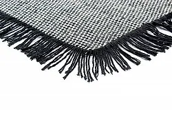 Tapis en laine - Pike (noir)