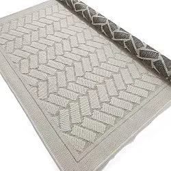 Tapis d’intérieur et d’extérieur - Aria (blanc cassé)