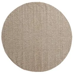 Tapis rond - Intérieur/Extérieur Arlo (beige)