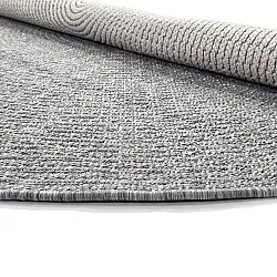Tapis rond - Intérieur/Extérieur Arlo (gris)