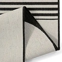 Tapis d’intérieur et d’extérieur - Aurora (noir/blanc)
