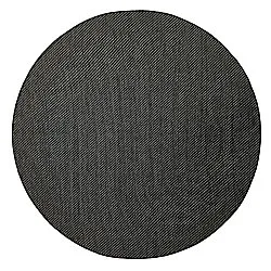 Tapis rond - Intérieur/Extérieur Bennett (noir)