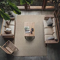 Tapis d’intérieur et d’extérieur - Bennett (beige)