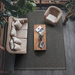 Tapis d’intérieur et d’extérieur - Bennett (noir)