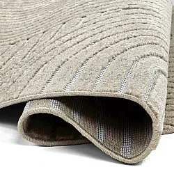 Tapis rond - intérieur/extérieur Devon (beige)