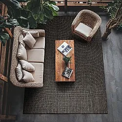 Tapis d’intérieur et d’extérieur - Hayden (noir)