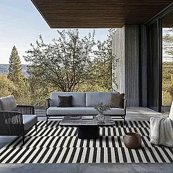 Tapis d’intérieur et d’extérieur - Otto (noir)