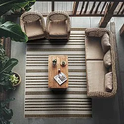 Tapis d’intérieur et d’extérieur - Riley (beige)