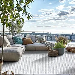Tapis Intérieurs/Extérieurs - Tromsø (argent)
