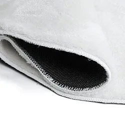 Tapis de Couloir Ondulé - Aranga Super Soft Fur (blanc)