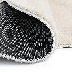 Tapis Rond Ondulé - Aranga Super Soft Fur (beige)